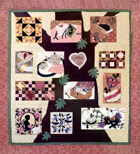 Charlie Kissed Me Complete Set  Pattern - StoryQuilts.com