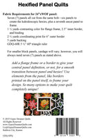 Hexified Panel Quilts by Gypsy Dreamer Quilts-2