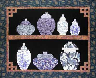 Ginger Jars  Pattern - StoryQuilts.com