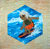 Turtle Surfs Up  Pattern - StoryQuilts.com