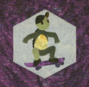 Turtle Catching Air  Pattern - StoryQuilts.com