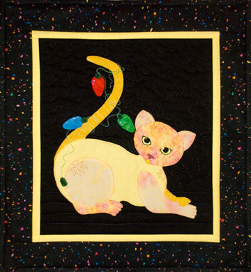 Christmas Cat-astrophe  Pattern - StoryQuilts.com