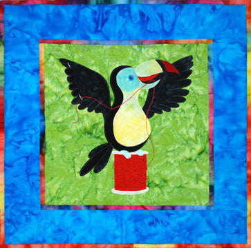 Toucan - Sewing Birds  Pattern - StoryQuilts.com