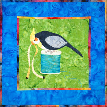 Cockatiel - Sewing Birds  Pattern - StoryQuilts.com