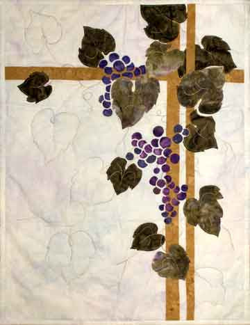 Grape Vine - Trellis Quilts  Pattern - StoryQuilts.com