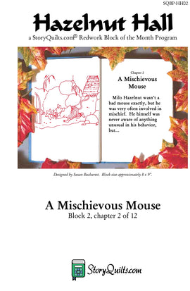 Hazelnut Hall Pattern 2  Pattern - StoryQuilts.com