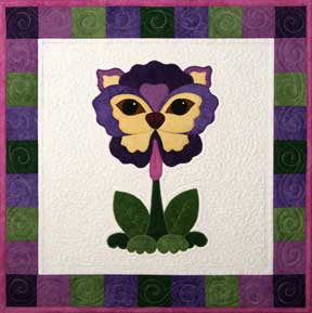 Pansy Faced Pooch  Pattern - StoryQuilts.com