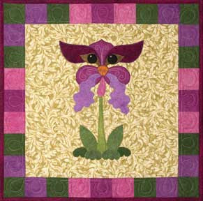 Orchid Terrier  Pattern - StoryQuilts.com