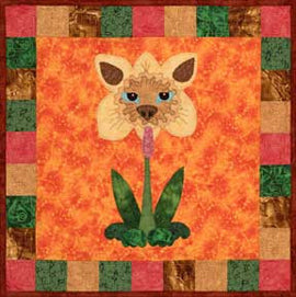Daffi-Dog  Pattern - StoryQuilts.com