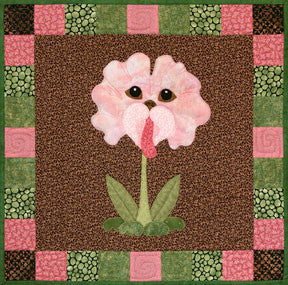 Sweet Pekinese  Pattern - StoryQuilts.com