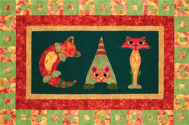 Cat - Spelling Beast  Pattern - StoryQuilts.com