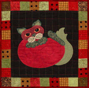Tom-ato - Garden Patch Cats  Pattern - StoryQuilts.com