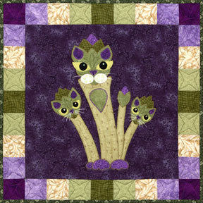 Aspurragus - Garden Patch Cats  Pattern - StoryQuilts.com