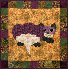 Rutabaga Catta - Garden Patch Cats  Pattern - StoryQuilts.com