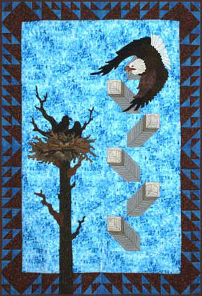 Kit - Sky Dwellers  Kit - StoryQuilts.com