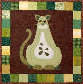 Boscat - Garden Patch Cats  Pattern - StoryQuilts.com