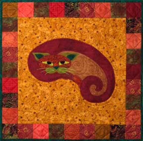 Kitt'ney Bean - Garden Patch Cats  Pattern - StoryQuilts.com