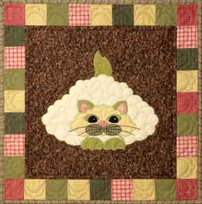 Caulipuss - Garden Patch Cats  Pattern - StoryQuilts.com