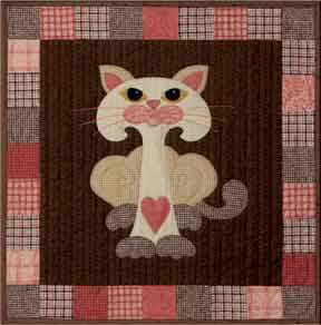 Mushkit- Garden Patch Cats  Pattern - StoryQuilts.com