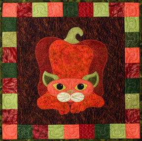 Pepper Puss - Garden Patch Cats  Pattern - StoryQuilts.com