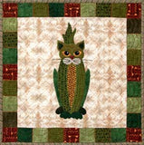 Cobby Cat - Garden Patch Cats  Pattern - StoryQuilts.com