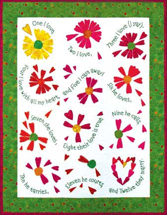 He Loves Me  Pattern - StoryQuilts.com