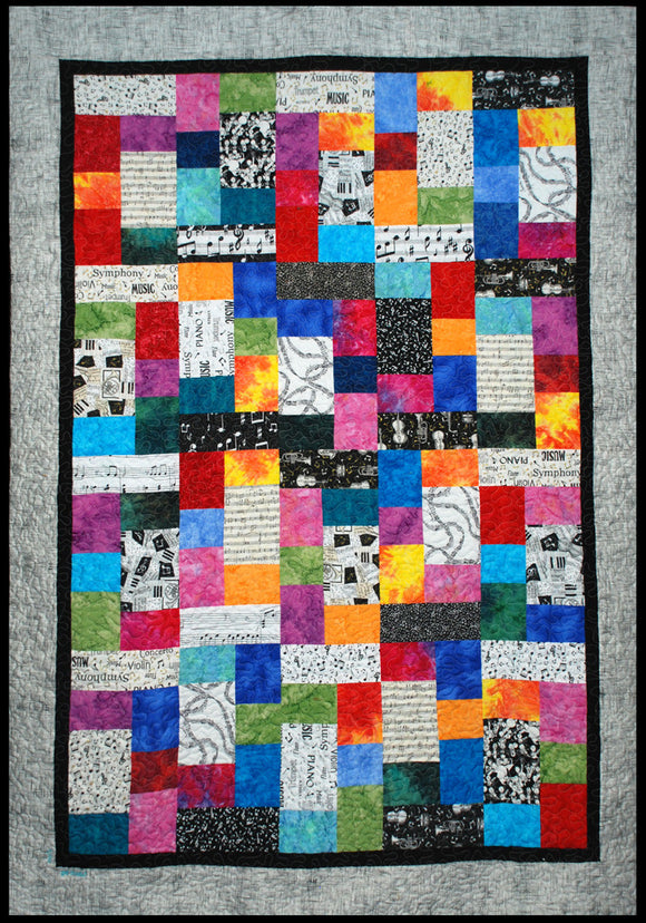 Got Music  Pattern - StoryQuilts.com