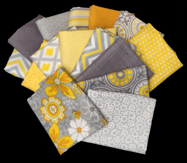 Lemon Zinger Collection Fat Quarter Cuts