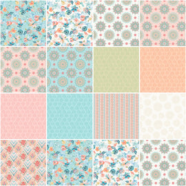 10in Squares Meandering Macrame, 42pcs