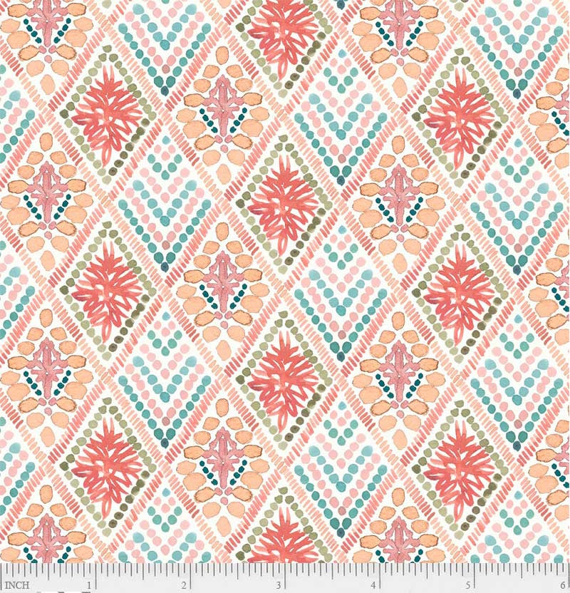 Meandering Macrame Chevron Multi