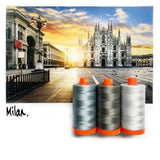 Color Builder 3pc Set Milan Grey  Thread - StoryQuilts.com