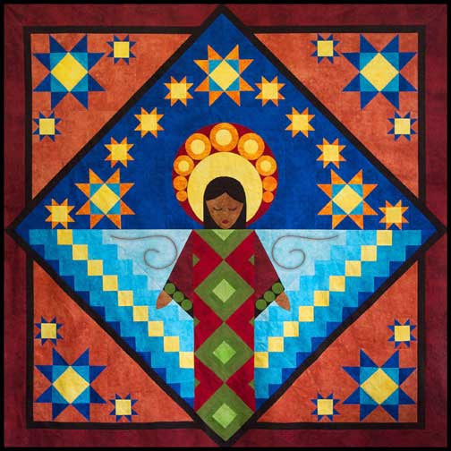 Monterrey Angel  Pattern - StoryQuilts.com