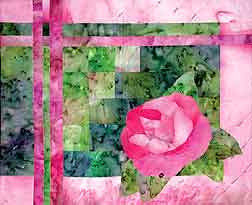 Morning Rose  Pattern - StoryQuilts.com