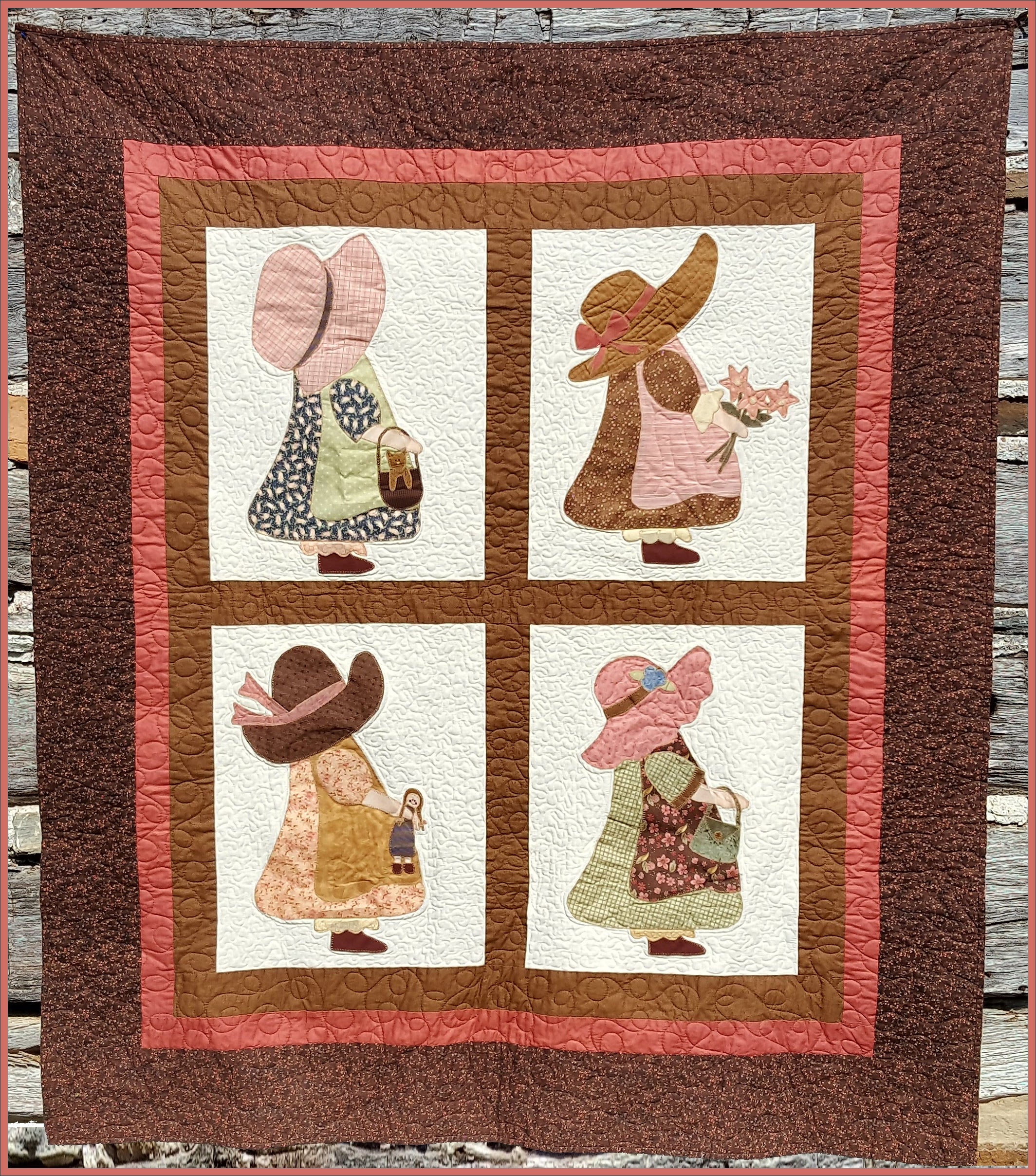 Old Fashioned Girls  Pattern - StoryQuilts.com