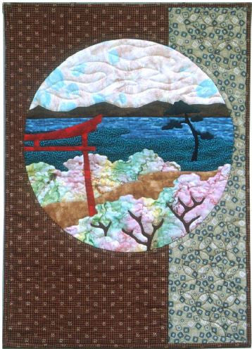 Postcards from Japan - Tori Gate  Pattern - StoryQuilts.com