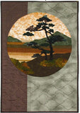 Postcards from Japan - WIndswept Tree  Pattern - StoryQuilts.com
