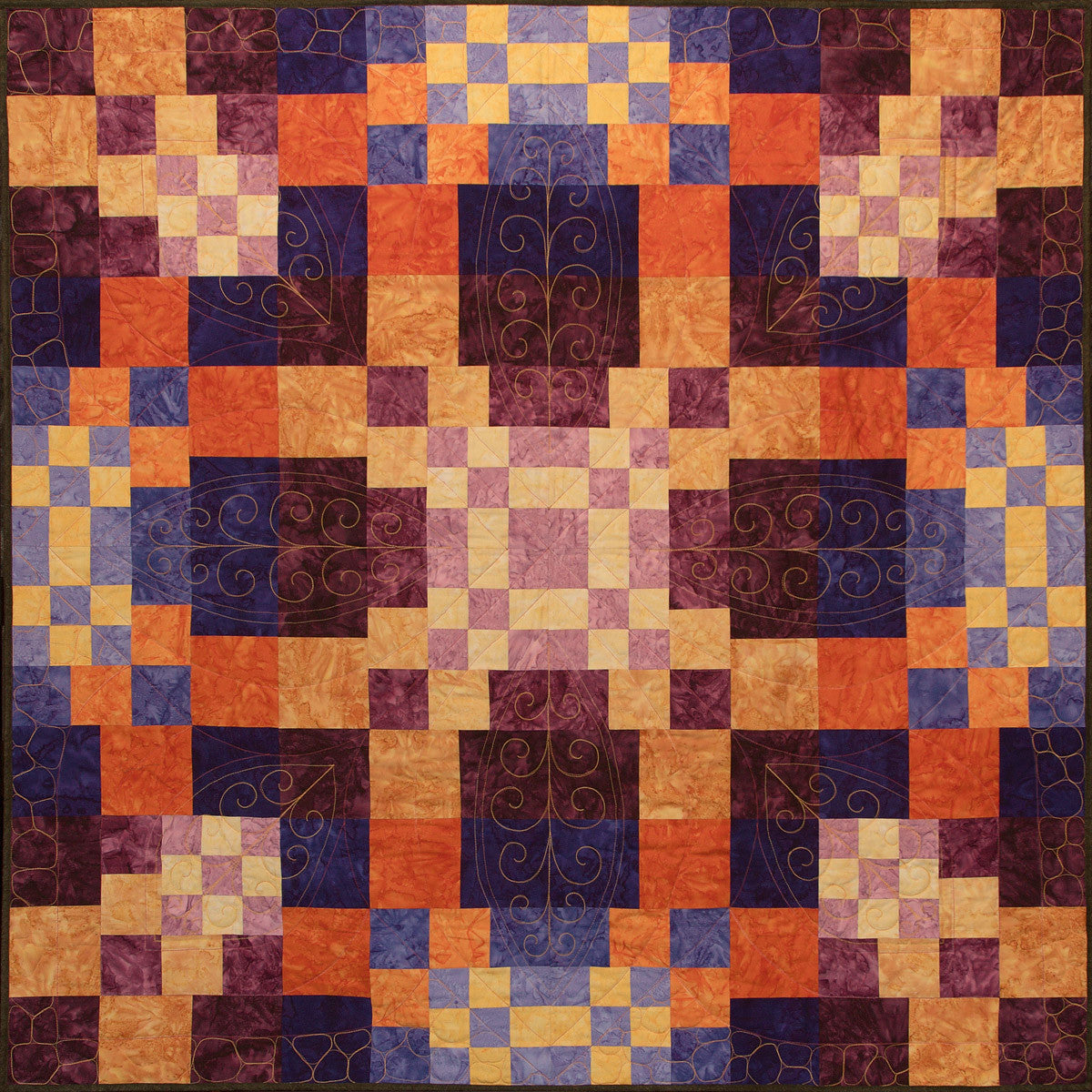 Free Progressive Patterns Progressive Nine Patch | StoryQuilts.com