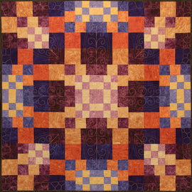 Progressive Nine Patch  Pattern - StoryQuilts.com