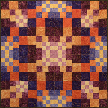 Progressive Nine Patch  Pattern - StoryQuilts.com