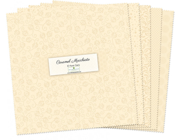 10 in Squares  Caramel Macchiato 42 pcs per bundle