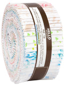 2-1/2in Strips A Little Rain White 40pcs/bundle-1