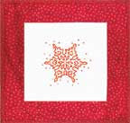 Snowflake - Redwork  Pattern - StoryQuilts.com