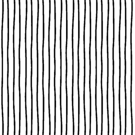 White/Black Stripe Quilt Fabric