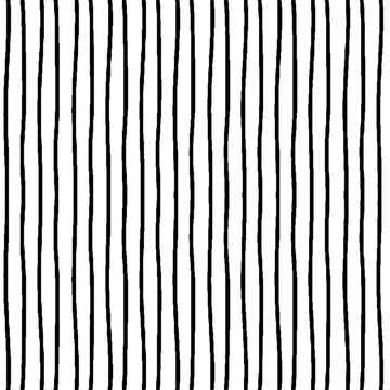 White/Black Stripe Quilt Fabric  Fabric - StoryQuilts.com