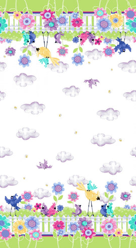 White Bird's Buddies Border by Susybee