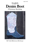 Denim Boot Christmas Stocking Pattern