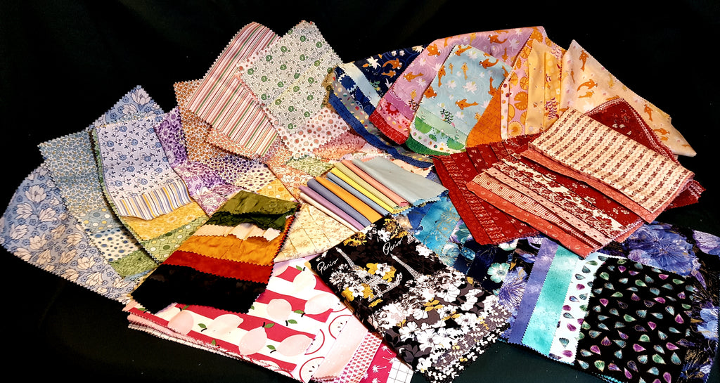 Fabric Sampler - 10 generous yards of fabric  Fabric - StoryQuilts.com