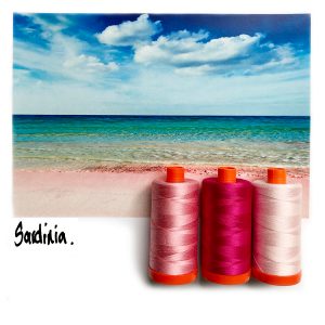 Color Builder 3pc Set Sardinia Pink  Thread - StoryQuilts.com