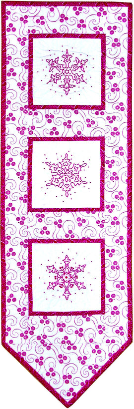 Snowflake Banner  Pattern - StoryQuilts.com