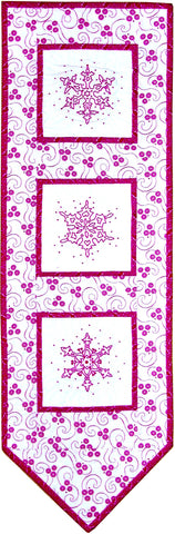 Snowflake Banner  Pattern - StoryQuilts.com